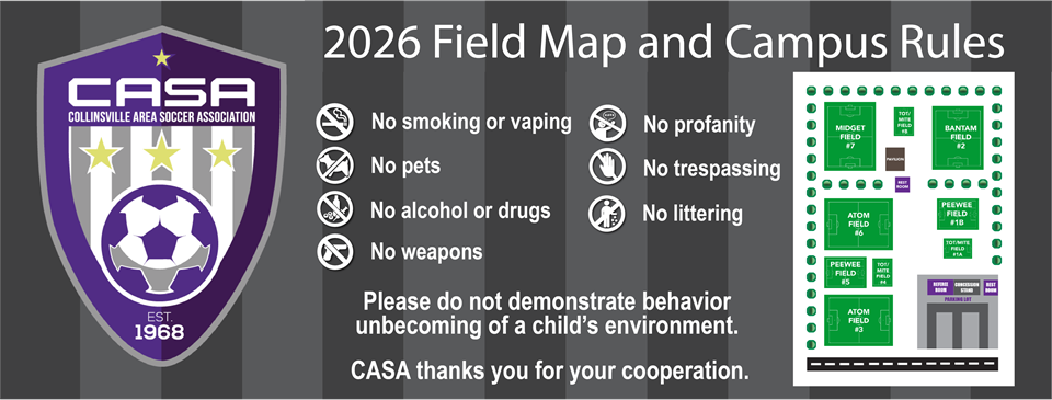 CASA 2026 Field Map